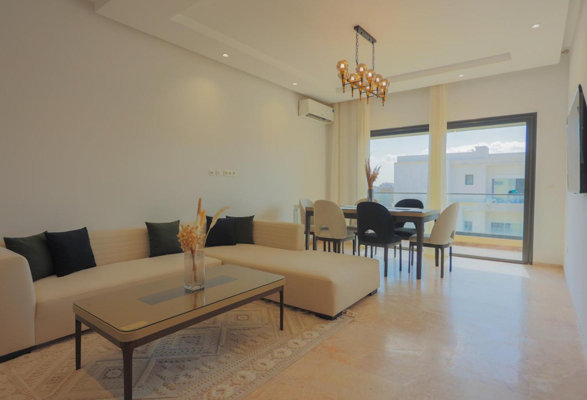 Bright And Cozy New 3 Bedrooms شقة تونس